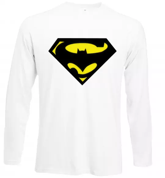 Лонгслів SUPERBATMAN Білий фото