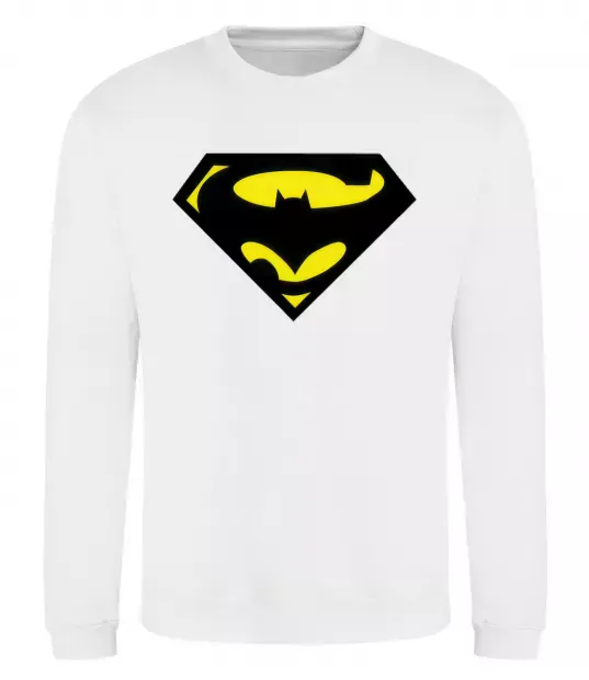 Світшот SUPERBATMAN Білий фото