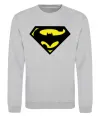 Світшот SUPERBATMAN Сірий меланж фото
