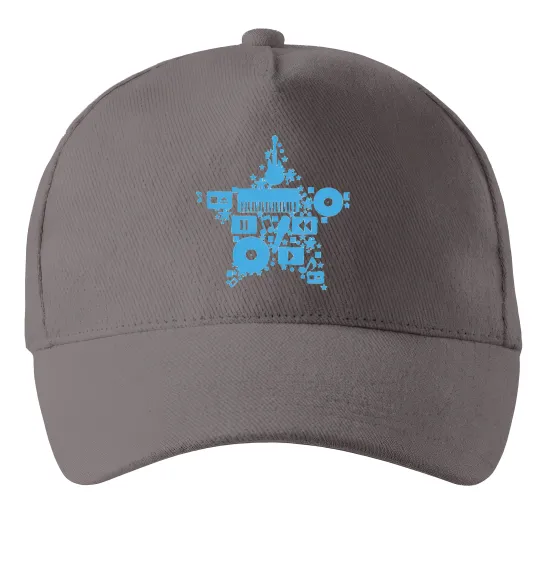 Кепка MUSIC STAR Сірий фото