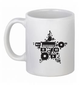 Чашка керамічна MUSIC STAR