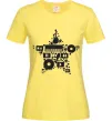 Жіноча футболка MUSIC STAR Лимонний Жіноча футболка MUSIC STAR Лимонний фото