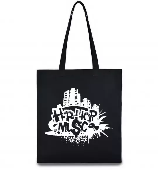 Эко-сумка HIP HOP Черный фото