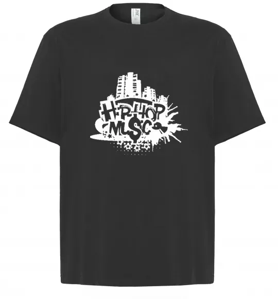 Футболка Оверсайз HIP HOP Чорний фото