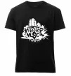 Чоловіча преміум футболка HIP HOP Чорний фото