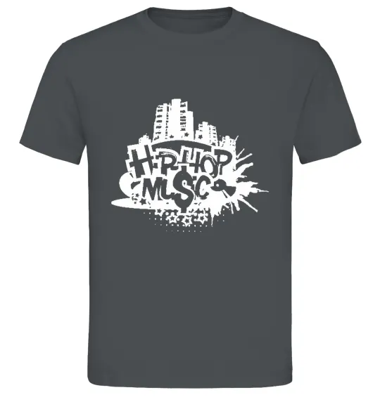 Мужская футболка HIP HOP Графит фото