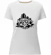 Жіноча преміум футболка HIP HOP Білий фото