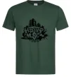 Мужская футболка HIP HOP Темно-зеленый фото