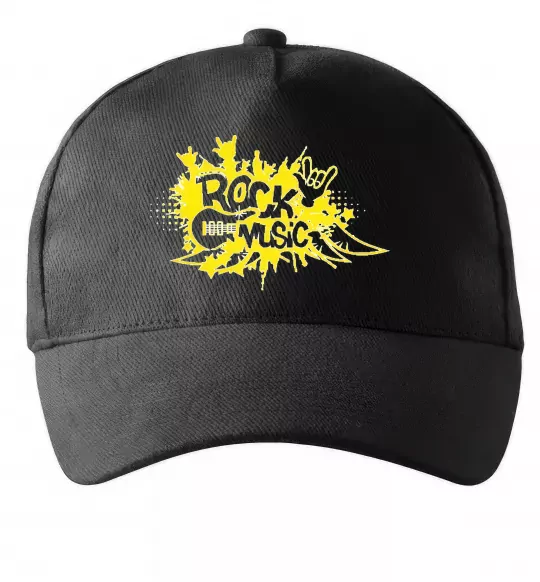 Кепка ROCK Music знак Чорний фото