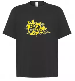 Футболка Оверсайз PEACE LOVE ROCK Белый фото