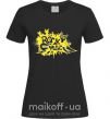 Жіноча футболка ROCK Music знак Чорний фото