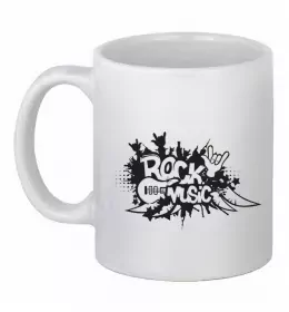 Чашка керамическая Rockman Белый фото