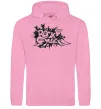Чоловіча толстовка (худі) ROCK Music знак Рожевий фото