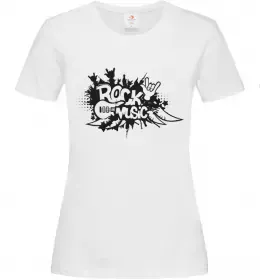 Жіноча футболка head guitar Чорний фото