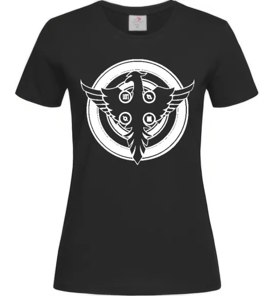 Женская футболка 30 SECONDS TO MARS Черный фото