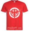 Мужская футболка 30 SECONDS TO MARS Красный фото