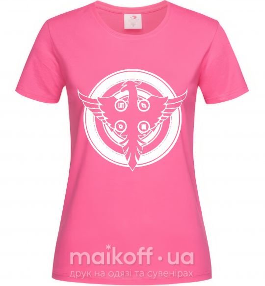 Жіноча футболка 30 SECONDS TO MARS Яскраво-рожевий фото
