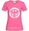 Женская футболка 30 SECONDS TO MARS Ярко-розовый фото