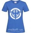 Женская футболка 30 SECONDS TO MARS Ярко-синий фото