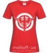 Женская футболка 30 SECONDS TO MARS Красный фото