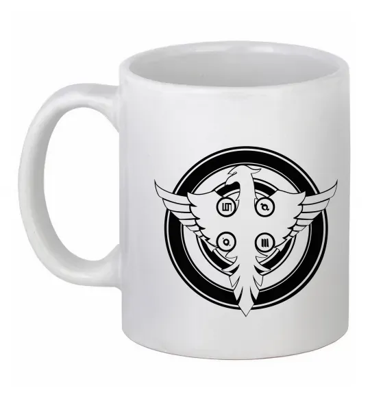 Чашка керамічна 30 SECONDS TO MARS Білий фото