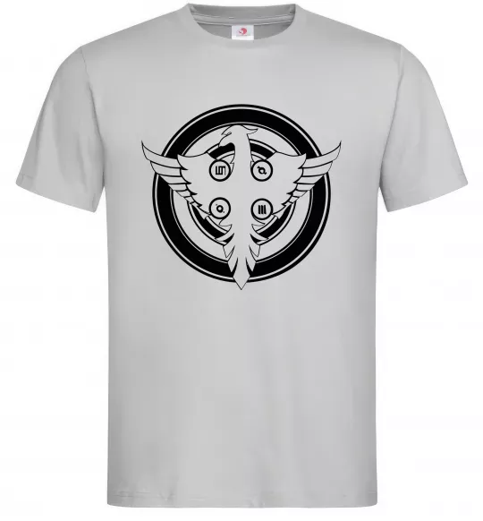 Чоловіча футболка 30 SECONDS TO MARS Сірий фото