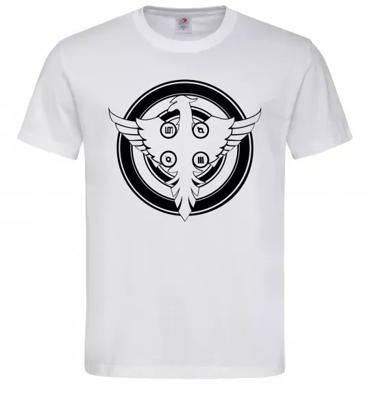 Чоловіча футболка 30 SECONDS TO MARS Білий фото