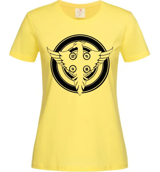 Женская футболка 30 SECONDS TO MARS Лимонный фото