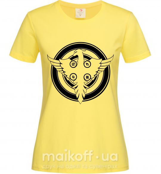 Женская футболка 30 SECONDS TO MARS Лимонный фото