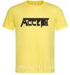Чоловіча футболка ACCEPT Лимонний фото
