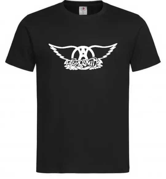 Чоловіча футболка AEROSMITH Чорний фото