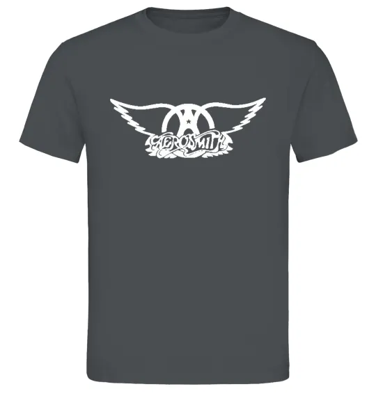 Чоловіча футболка AEROSMITH Графіт фото