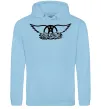 Женская толстовка (худи) AEROSMITH Голубой фото