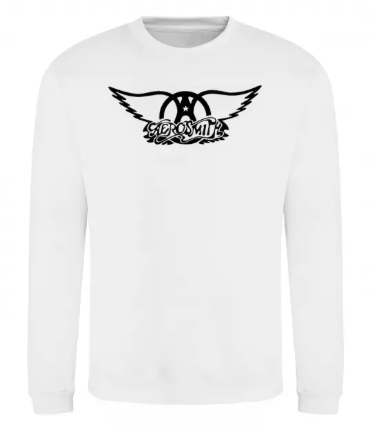Світшот AEROSMITH Білий фото