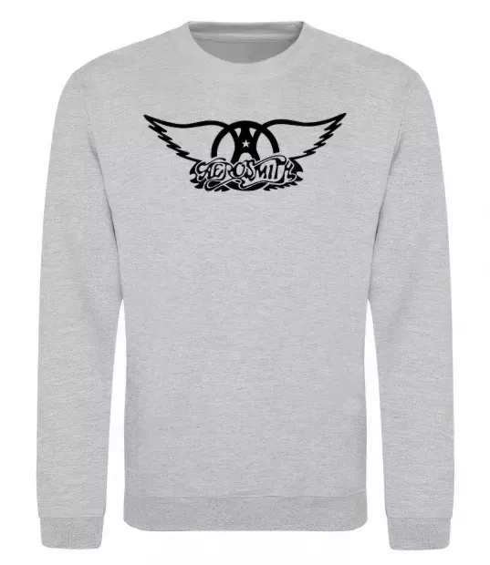 Світшот AEROSMITH Сірий меланж фото