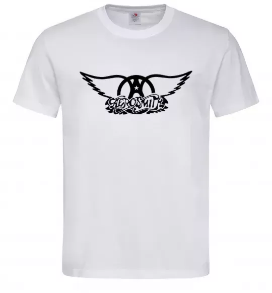 Чоловіча футболка AEROSMITH Білий фото