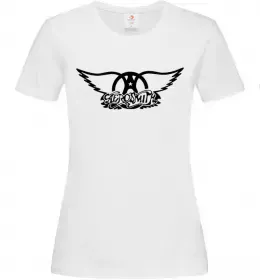 Женская футболка AEROSMITH Белый фото