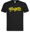 Мужская футболка AEROSMITH YELLOW Черный фото