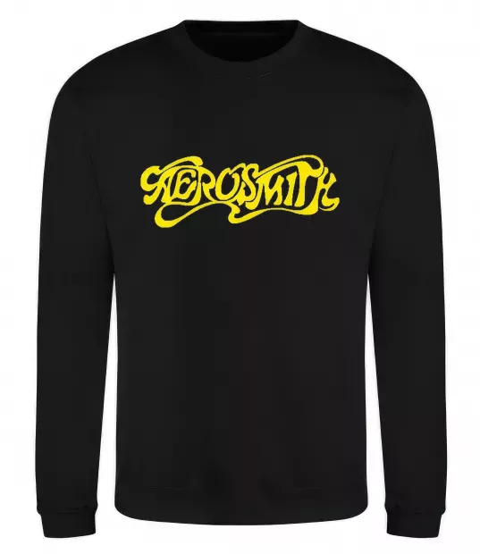 Світшот AEROSMITH YELLOW Чорний фото