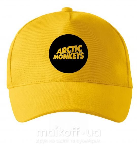 Кепка ARCTIC MONKEYS ROUND Солнечно желтый фото