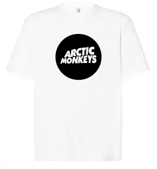 Футболка Оверсайз ARCTIC MONKEYS ROUND Белый фото