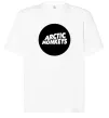 Футболка Оверсайз ARCTIC MONKEYS ROUND Белый фото