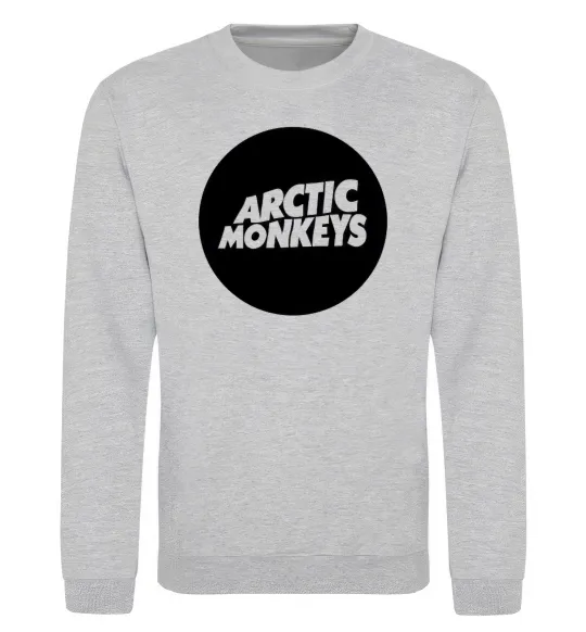 Світшот ARCTIC MONKEYS ROUND Сірий меланж фото
