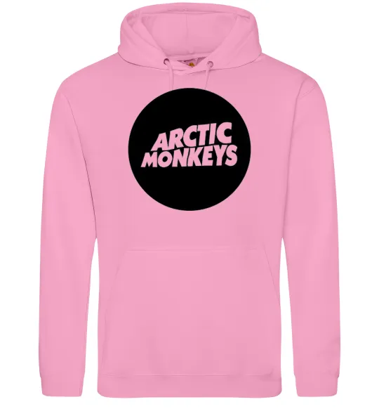 Женская толстовка (худи) ARCTIC MONKEYS ROUND Розовый фото