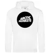 Жіноча толстовка (худі) ARCTIC MONKEYS ROUND Білий фото