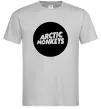 Мужская футболка ARCTIC MONKEYS ROUND Серый фото