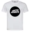 Мужская футболка ARCTIC MONKEYS ROUND Белый фото