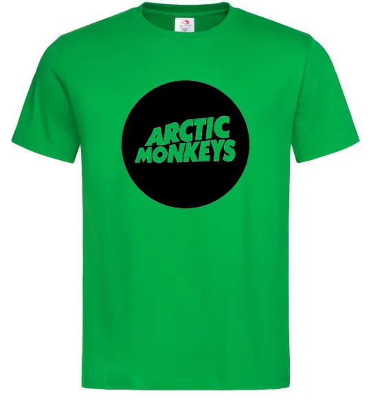 Мужская футболка ARCTIC MONKEYS ROUND Зеленый фото