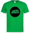Мужская футболка ARCTIC MONKEYS ROUND Зеленый фото