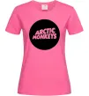 Женская футболка ARCTIC MONKEYS ROUND Ярко-розовый фото